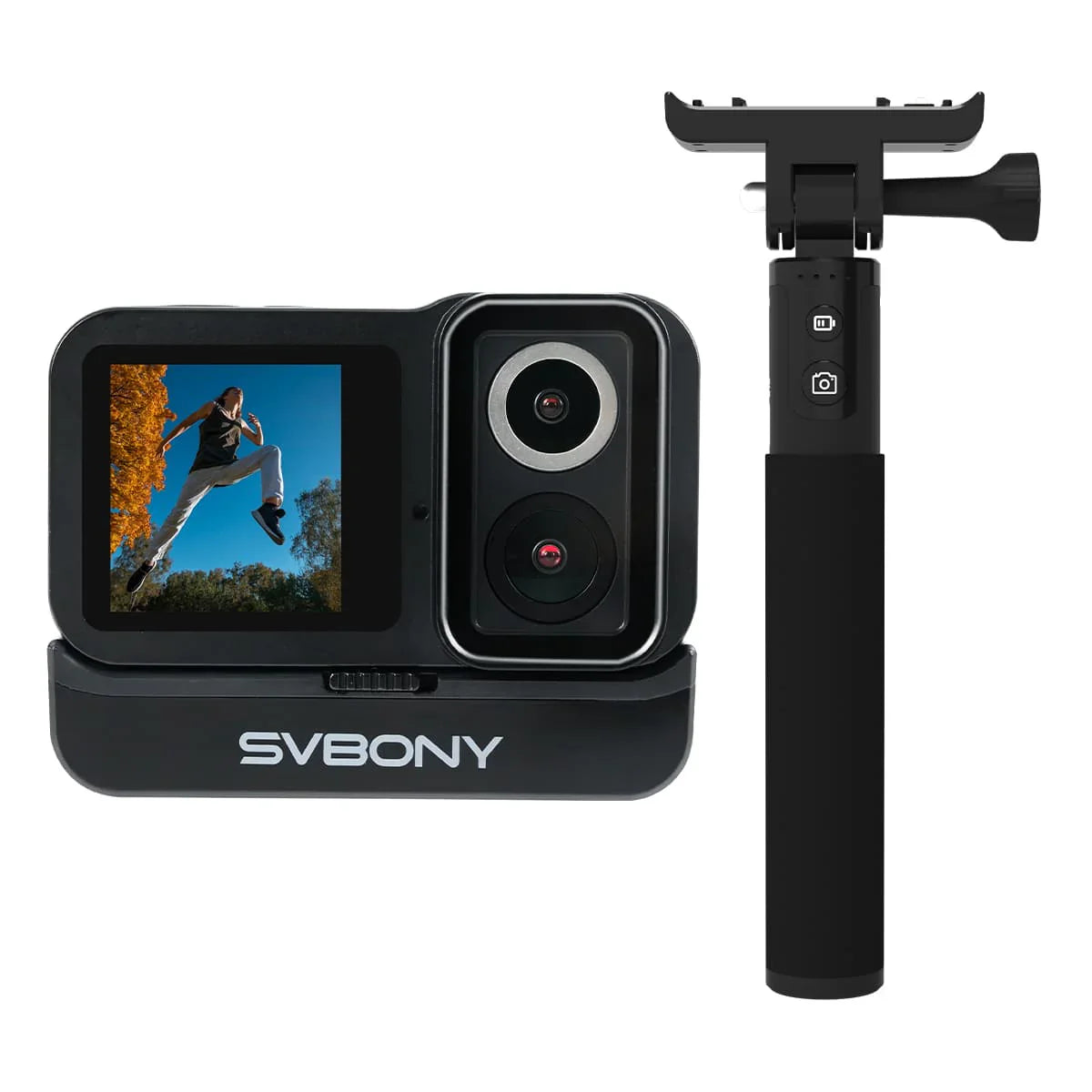 SvBony SVGO Dual Lens Action Camera - W9319A