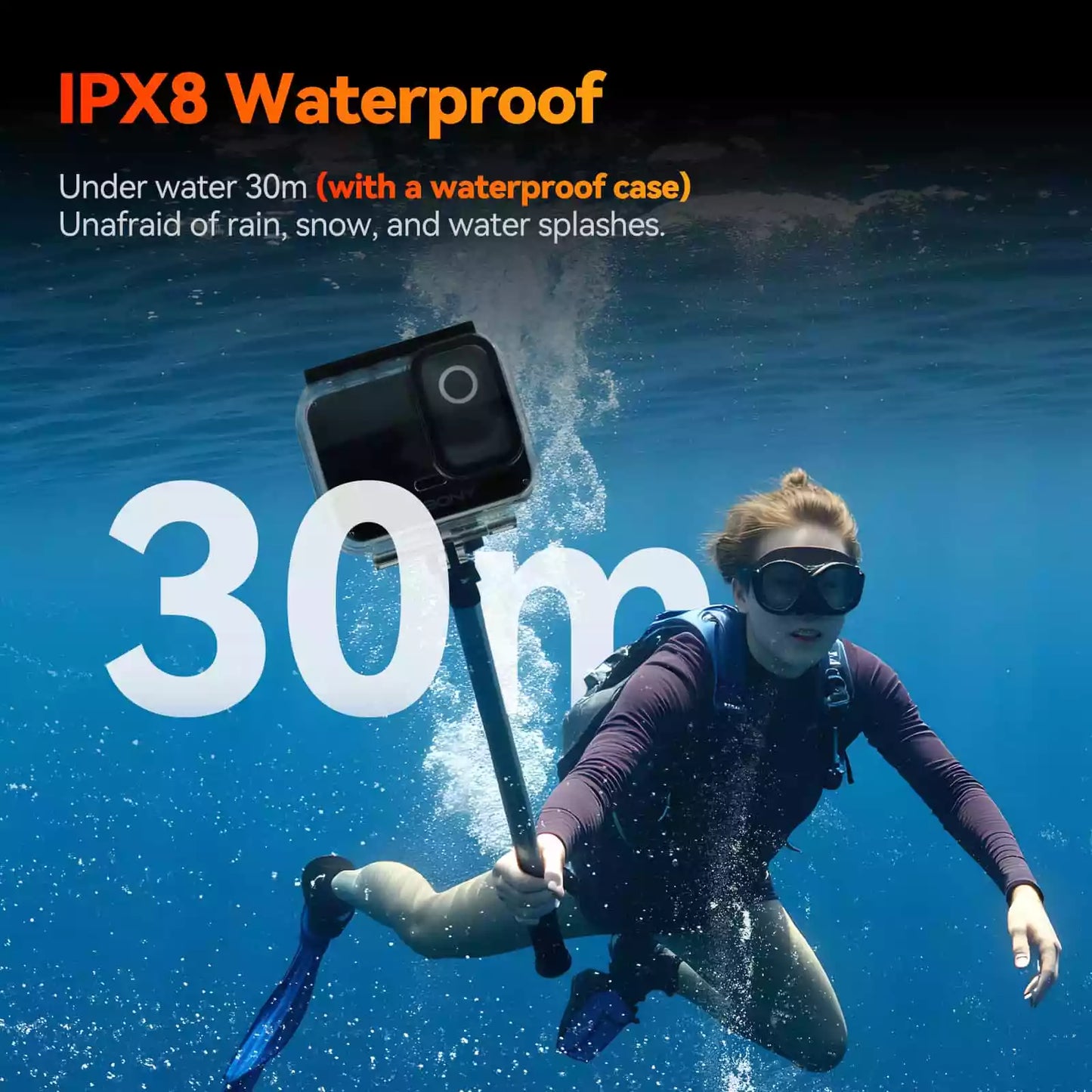 SvBony SVGO Dual Lens Action Camera - W9319A