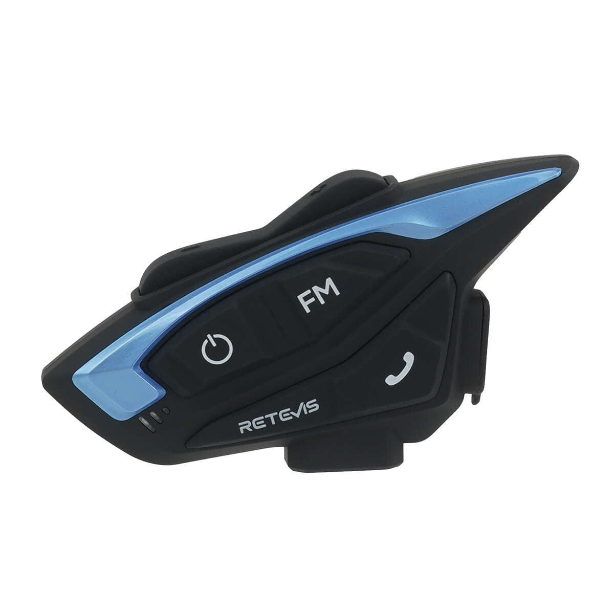 Retevis EZTalk 3A 1000m/1km Motorcycle Bluetooth Helmet Walkie Talkie